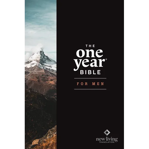 NLT the One Year Bible for Men (Hardcover) - Hardcover