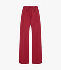 Wool Drawcord Pant | Pinot Noir