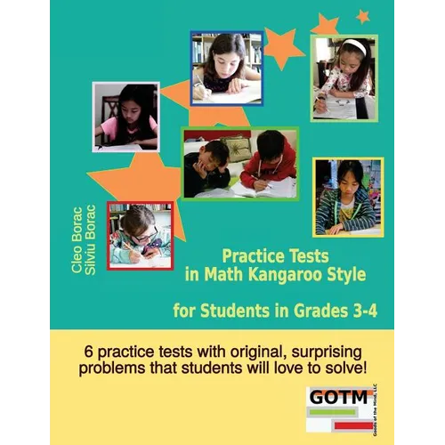 Practice Tests in Math Kangaroo Style for Students in Grades 3-4 - Paperback