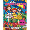 Summer Bliss: A Family Vacation Coloring Book for All Ages - Paperback