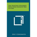 The Nineteen Hundred Fifty-Four Infinite Way Letters - Hardcover