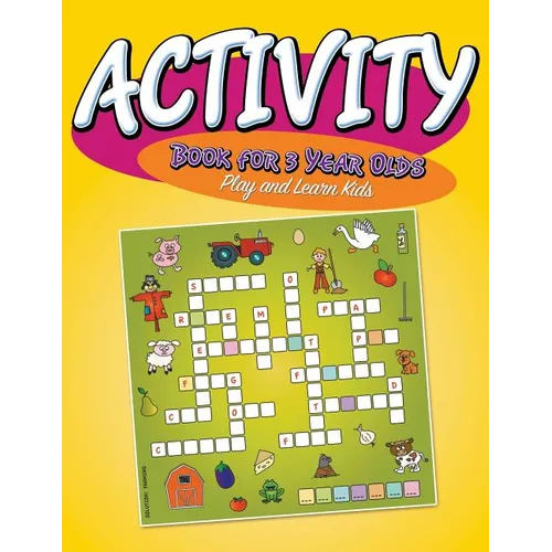 Activity Book For 3 Year Olds: Play and Learn Kids - Paperback