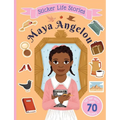 Sticker Life Stories Maya Angelou - Paperback
