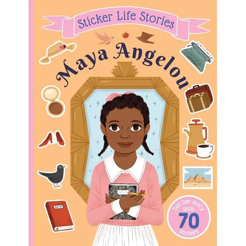 Sticker Life Stories Maya Angelou - Paperback