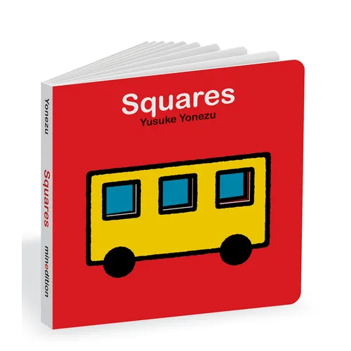 Squares: An Interactive Shapes Book for the Youngest Readers - Board Book