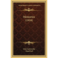 Memories (1918) - Hardcover