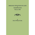Original Patentees of Land at Washington Prior to 1700 - Paperback