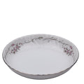 Gold Standard GST1 Porcelain Fruit Bowl – Pink Rosebud Silver Edge