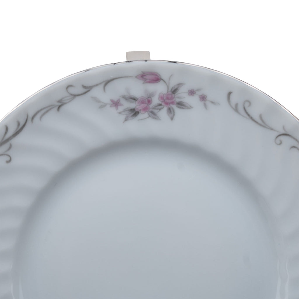 Gold Standard GST1 Bread Plate – Pink Rosebud Porcelain