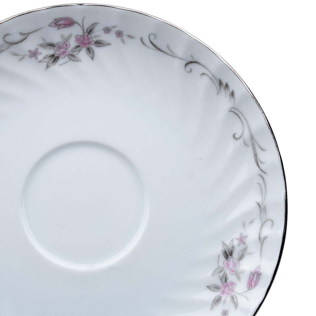 Gold Standard GST1 Saucer – Pink Rosebud Porcelain