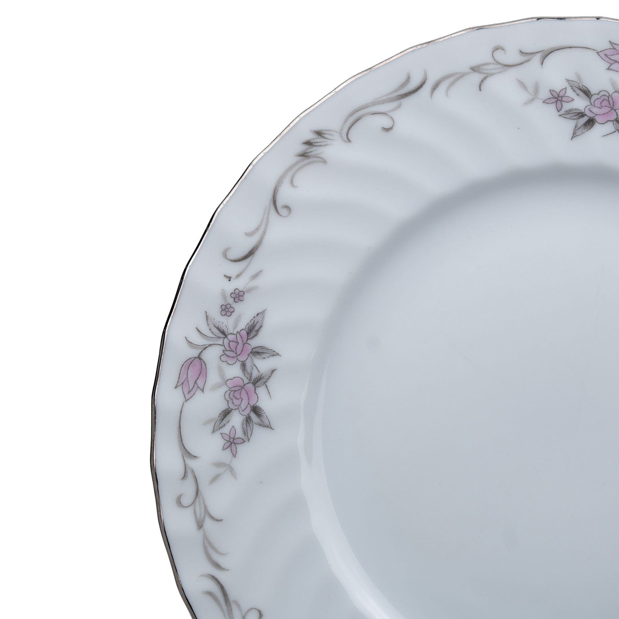 Gold Standard GST1 Salad Plate – Pink Rosebud Porcelain