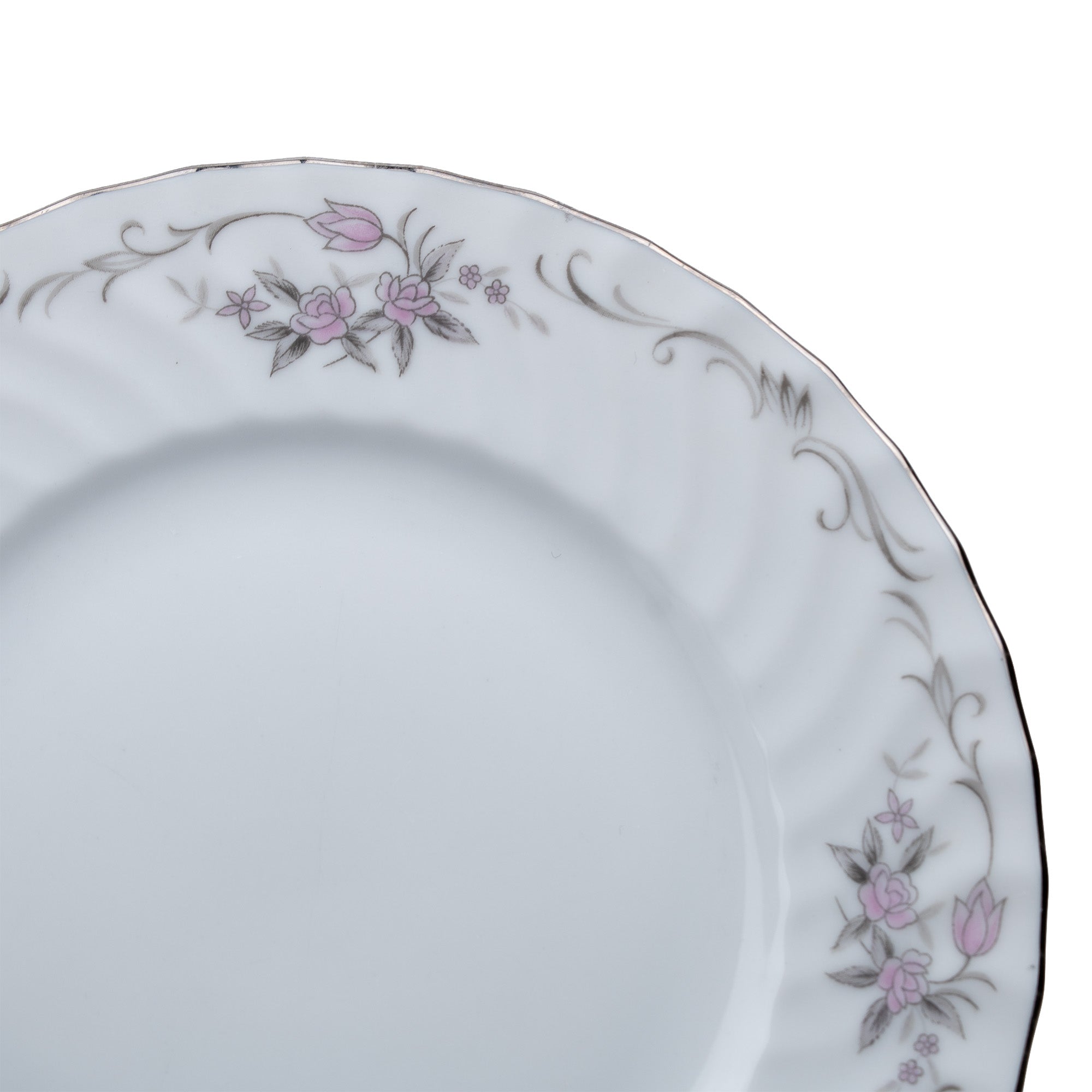 Gold Standard GST1 Salad Plate – Pink Rosebud Porcelain