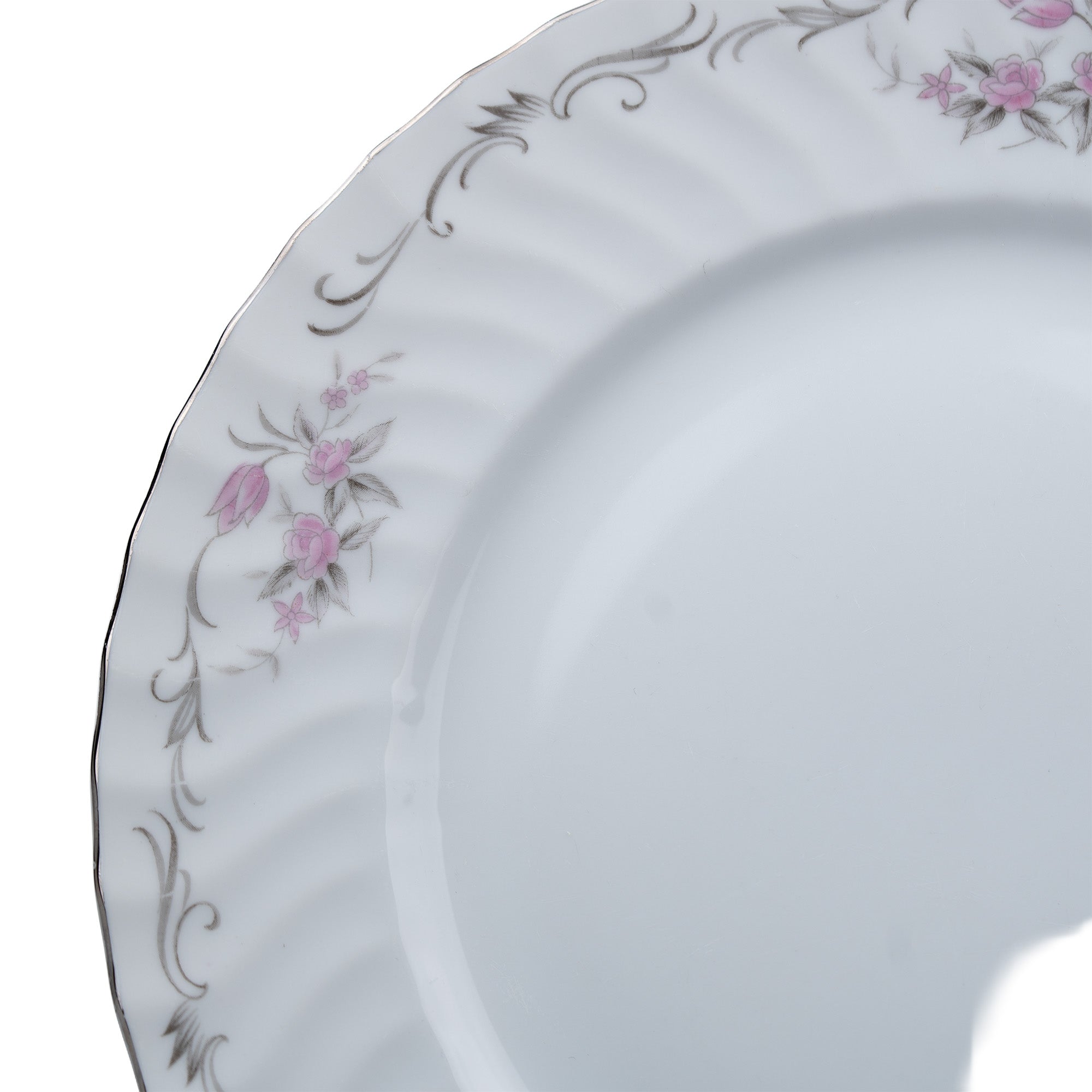 Gold Standard GST1 Dinner Plate – Pink Rosebud Porcelain