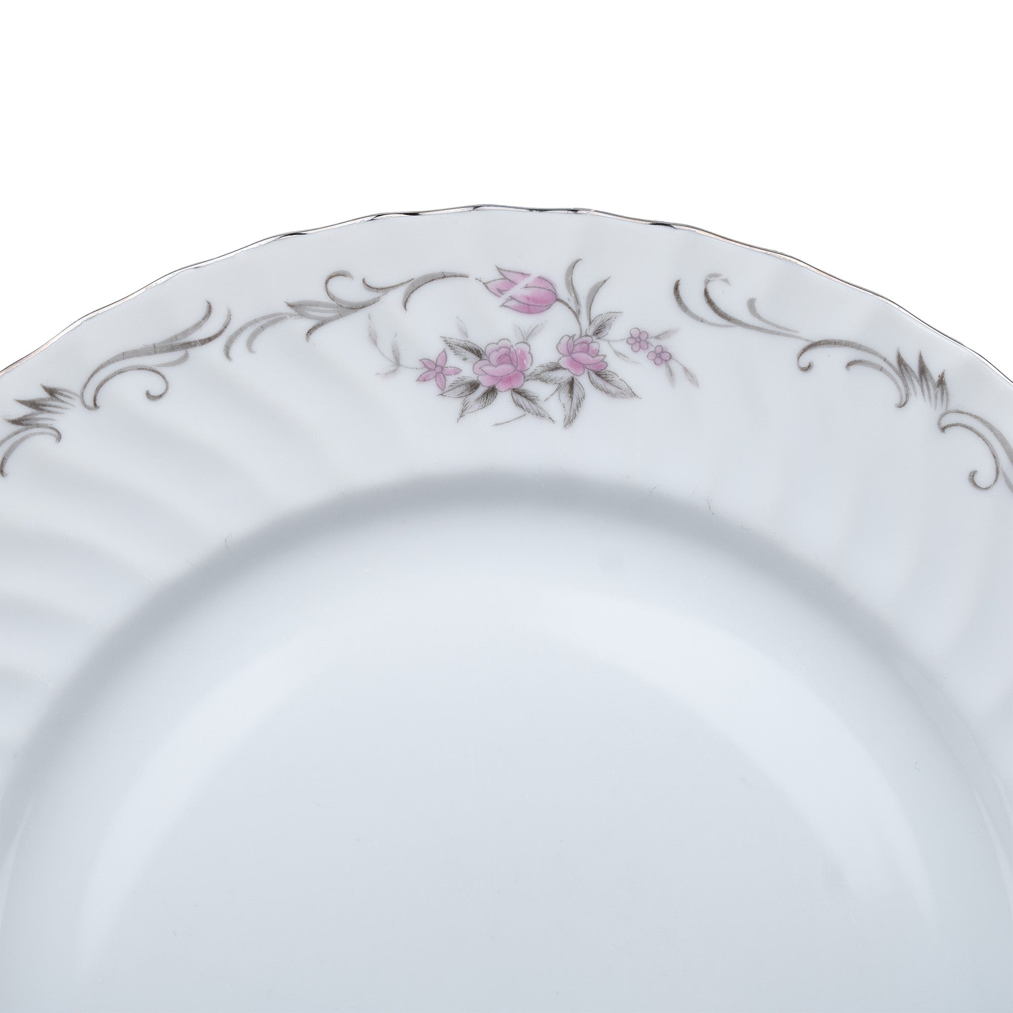 Gold Standard GST1 Dinner Plate – Pink Rosebud Porcelain