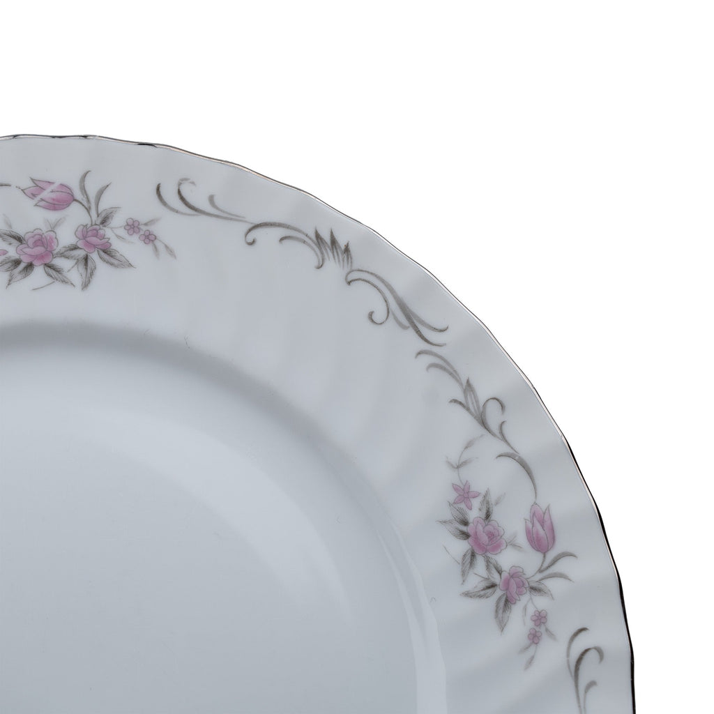 Gold Standard GST1 Dinner Plate – Pink Rosebud Porcelain