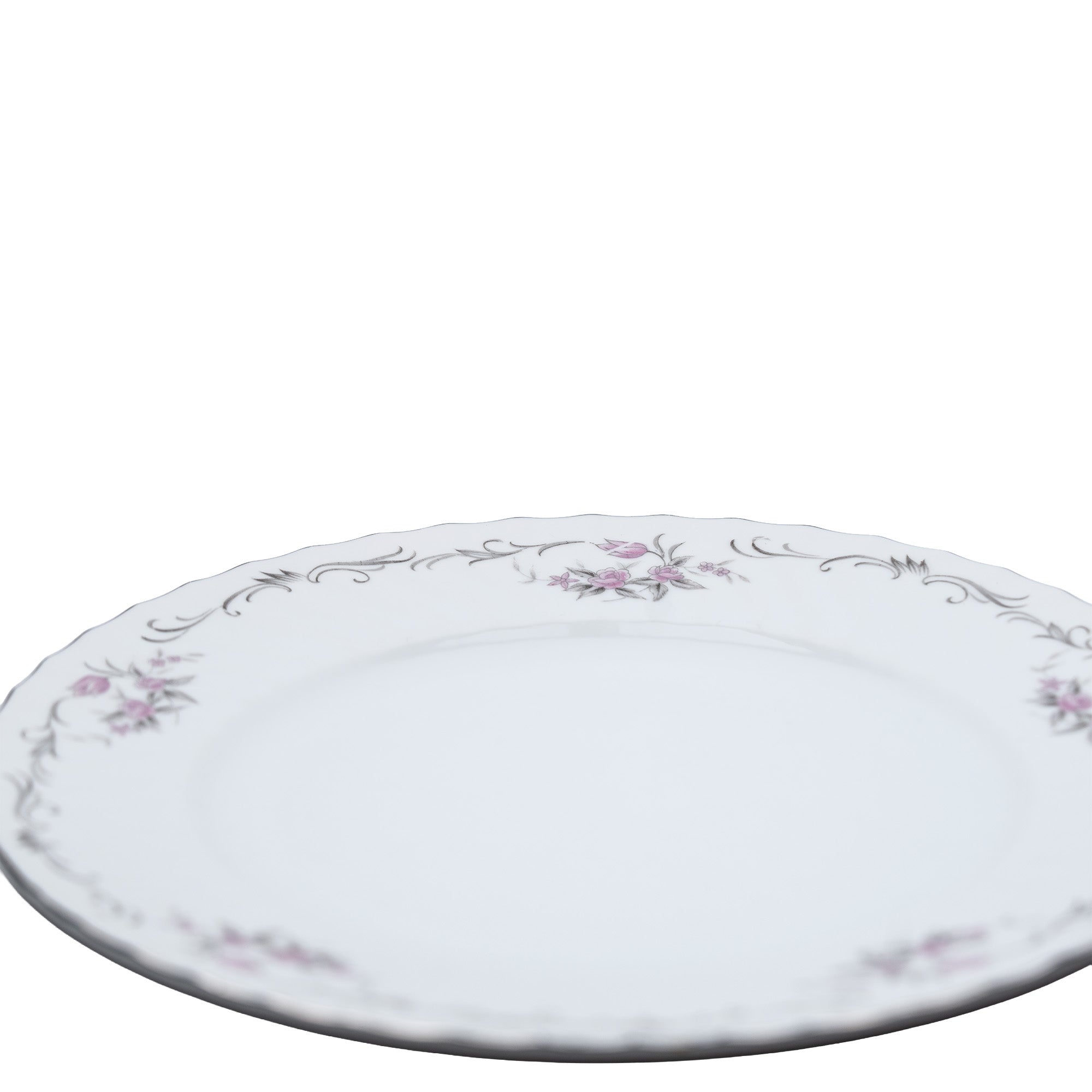 Gold Standard GST1 Dinner Plate – Pink Rosebud Porcelain