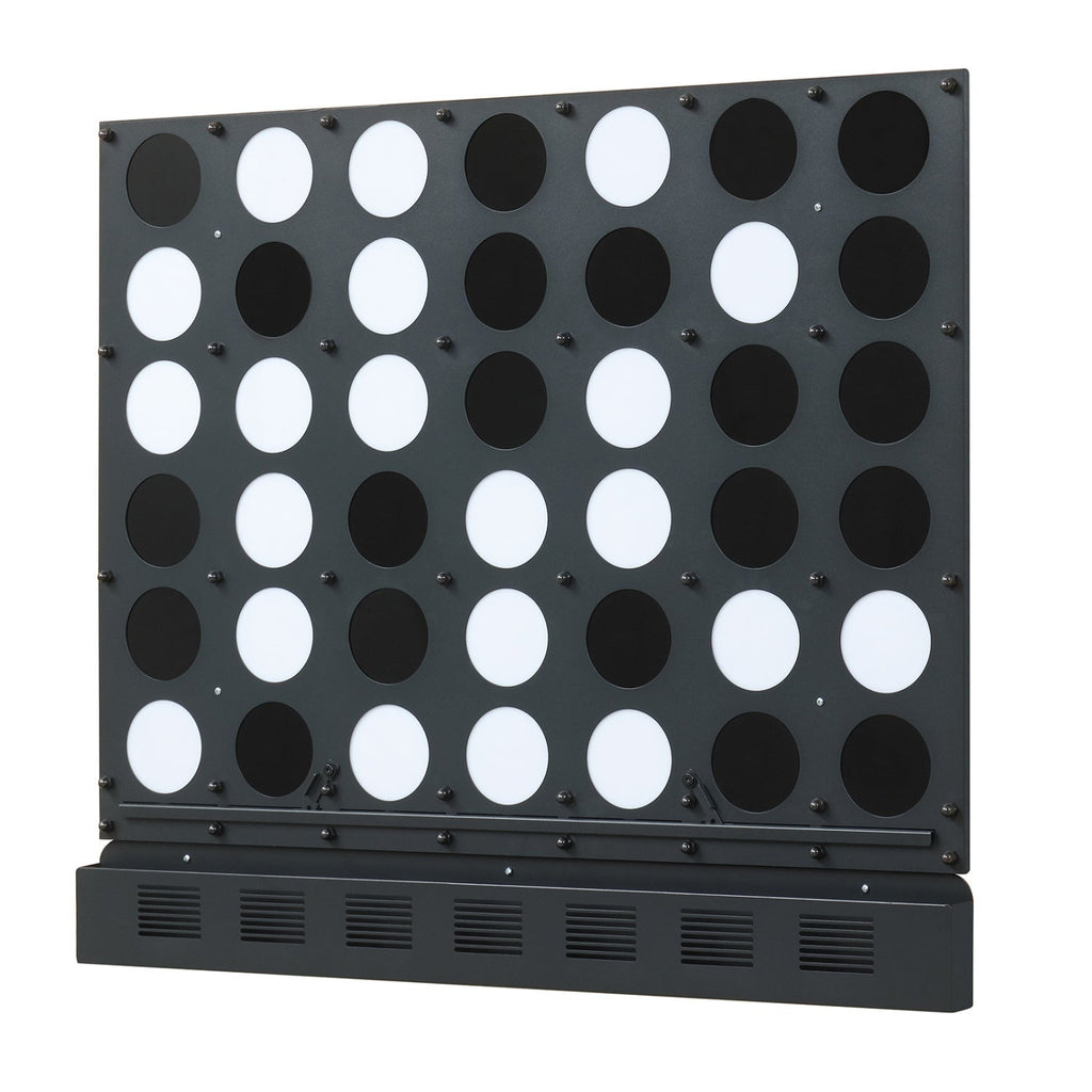 Wall-Mounted Jumbo 4-in-a-Row Game with Acrylic Discs