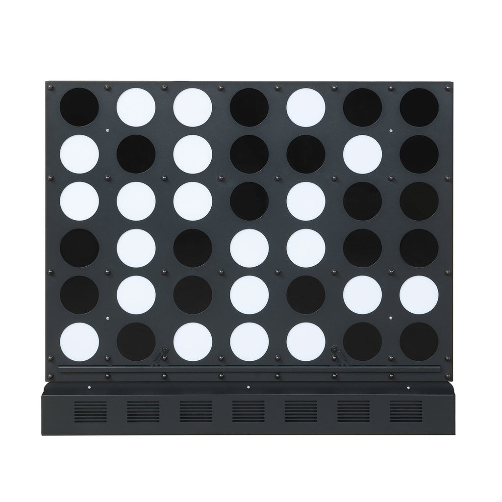 Wall-Mounted Jumbo 4-in-a-Row Game with Acrylic Discs