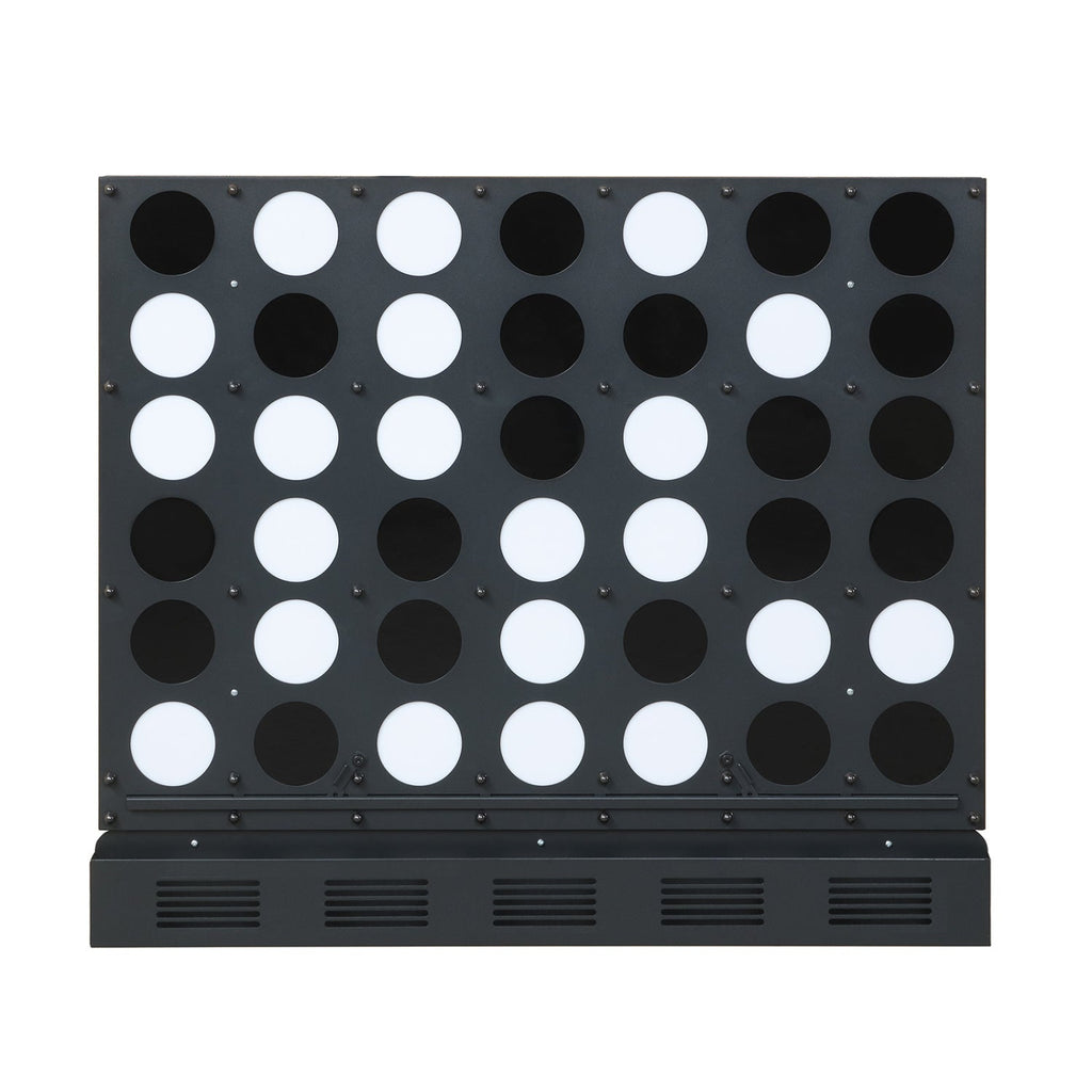 Wall-Mounted Connect 4 Game with Acrylic Discs