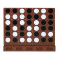 Wall-Mounted Connect 4 Game with Acrylic Discs