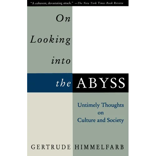 On Looking Into the Abyss: Untimely Thoughts on Culture and Society - Paperback