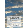 EDITAE SAEPE On St Charles Borromeo - Paperback