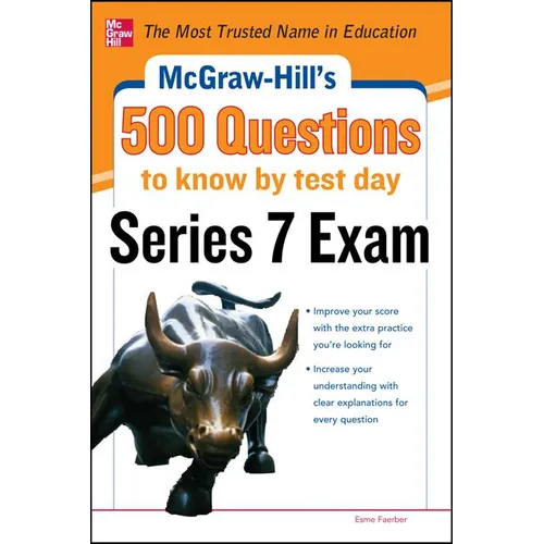 McGraw-Hill's 500 Series 7 Exam Questions - Paperback