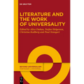 Literature and the Work of Universality - Hardcover