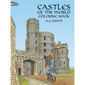 Castles of the World Coloring Book - Paperback