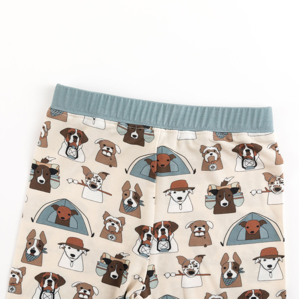 Camp Paws (Long Sleeve PJ) - Blue