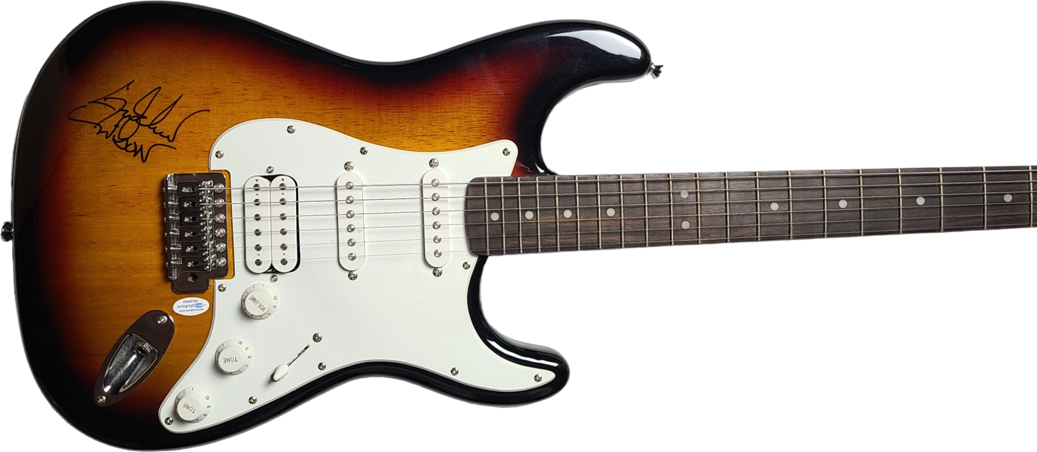 Gretchen Wilson Signed Autographed Sunburst Fender Electric Guitar ACOA