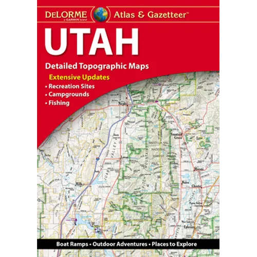 Delorme Atlas & Gazetteer Utah - Paperback