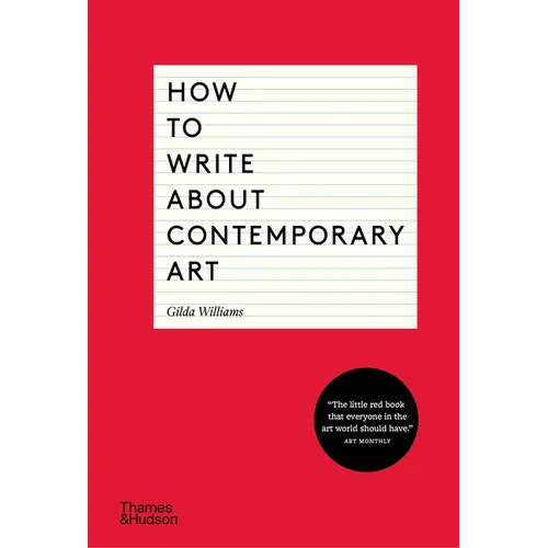 How to Write about Contemporary Art - Paperback
