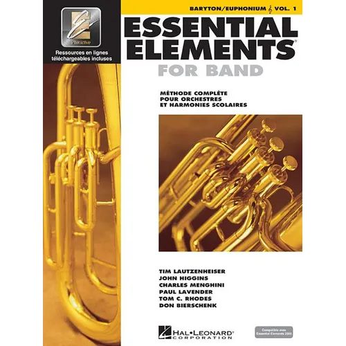 Essential Elements for Band Avec Eei Vol. 1 French Edition (Book/Online Audio) - Paperback