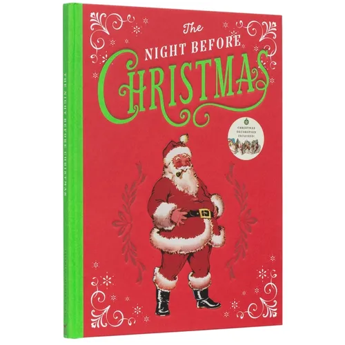 The Night Before Christmas - With Fold-Out Decoration - Hardcover