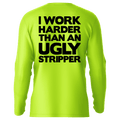 Work Harder - Hi-Visibility UPF 50 Long Sleeve Sun Shirt