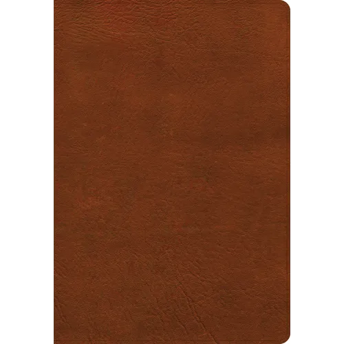 NASB Super Giant Print Reference Bible, Burnt Sienna Leathertouch - Imitation Leather