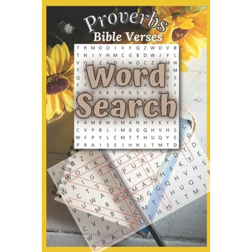Proverbs Word Search: Inspirational Bible Verses - Paperback