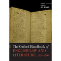 The Oxford Handbook of English Law and Literature, 1500-1700 - Paperback