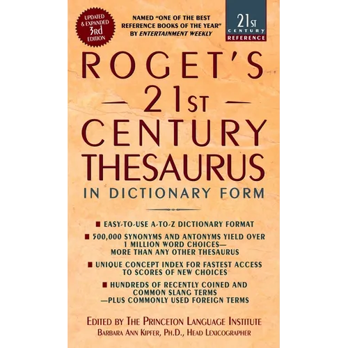 Roget's 21st Century Thesaurus, Third Edition - Mass Market Paperbound