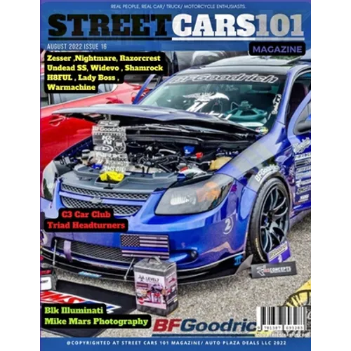 Street Cars 101 Magazine- August 2022 Issue 16 - Paperback