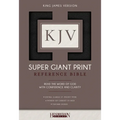 KJV Super Giant Print Bible - Imitation Leather