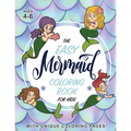 The Easy Mermaid Coloring Book for Kids: (Ages 4-8) With Unique Coloring Pages! - Paperback