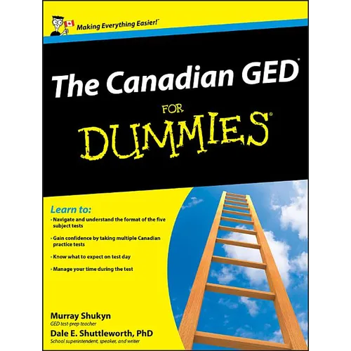 The Canadian GED for Dummies - Paperback