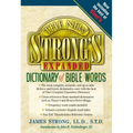 The New Strong's Expanded Dictionary of Bible Words - Hardcover