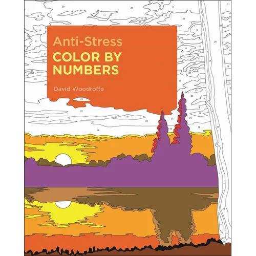 Anti-Stress Color by Numbers - Paperback