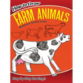 How to Draw Farm Animals: Step-By-Step Drawings! - Paperback