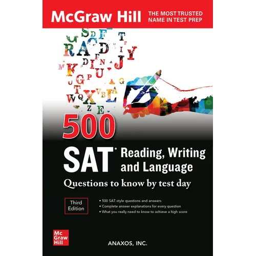 500 SAT Reading, Writing and Language Questions to Know by Test Day, Third Edition - Paperback