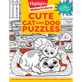 Cute Cat and Dog Puzzles: 144-Page Activity Book for Kids with Over 1,800 Objects to Find, Search-And-Find Puzzles Featuring Cute Kittens and Puppies - Paperback