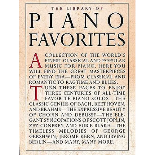 Library of Piano Favorites - Paperback